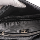 Fendi Black Fur Baguette Shoulder Bag