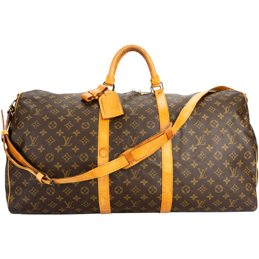 Louis Vuitton Canvas Monogram Keepall Bandouliere 60