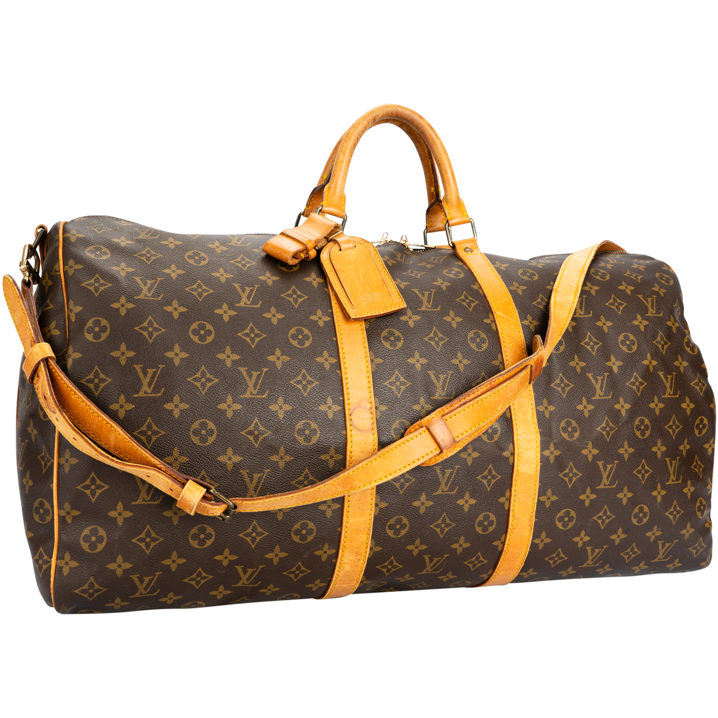 Louis Vuitton Canvas Monogram Keepall Bandouliere 60