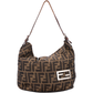 Fendi FF Monogram Zucca Hobo Shoulder Bag