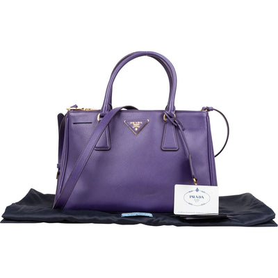 Prada Saffiano Leather Galleria Handbag