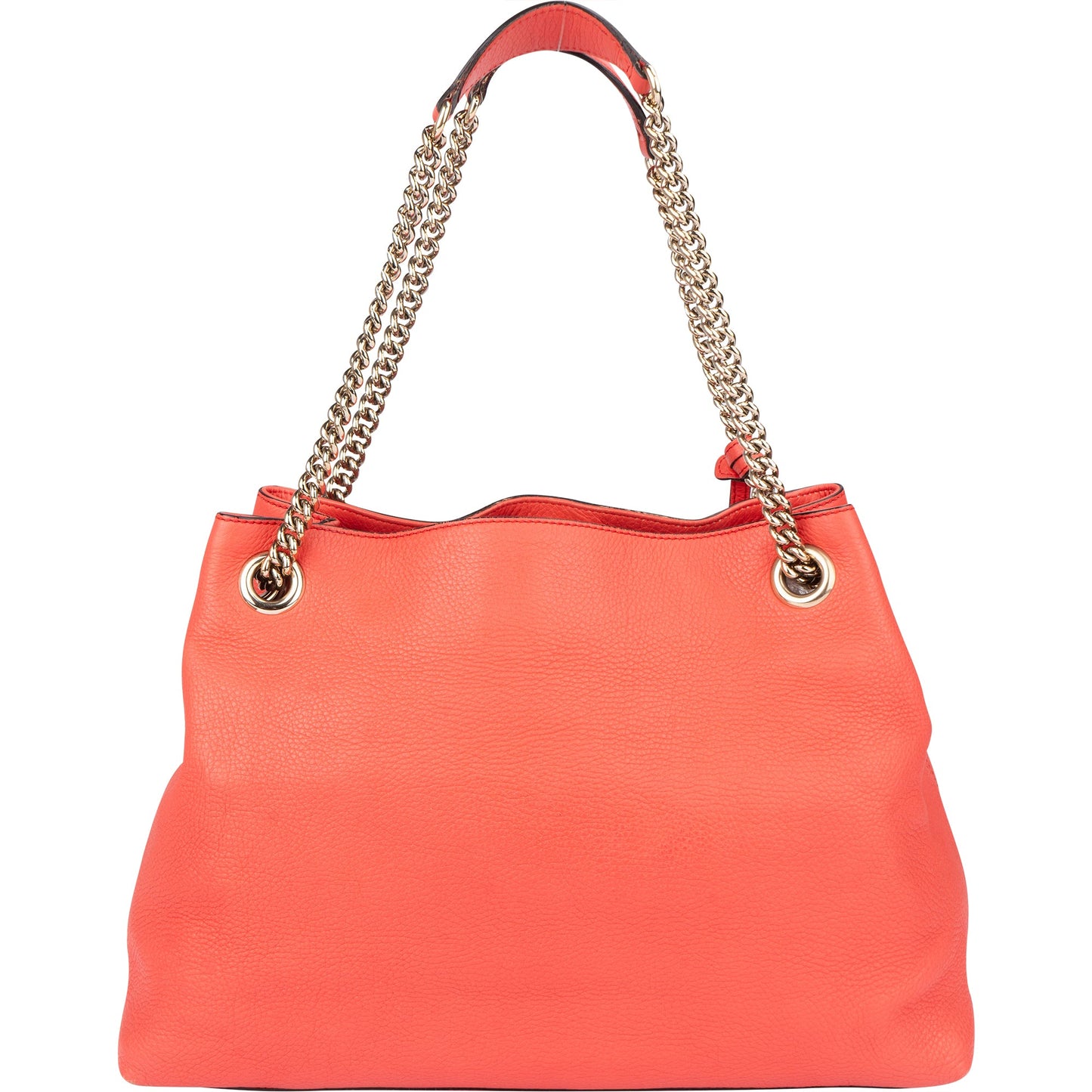 Gucci Coral Leather GG Soho Crossbody Bag