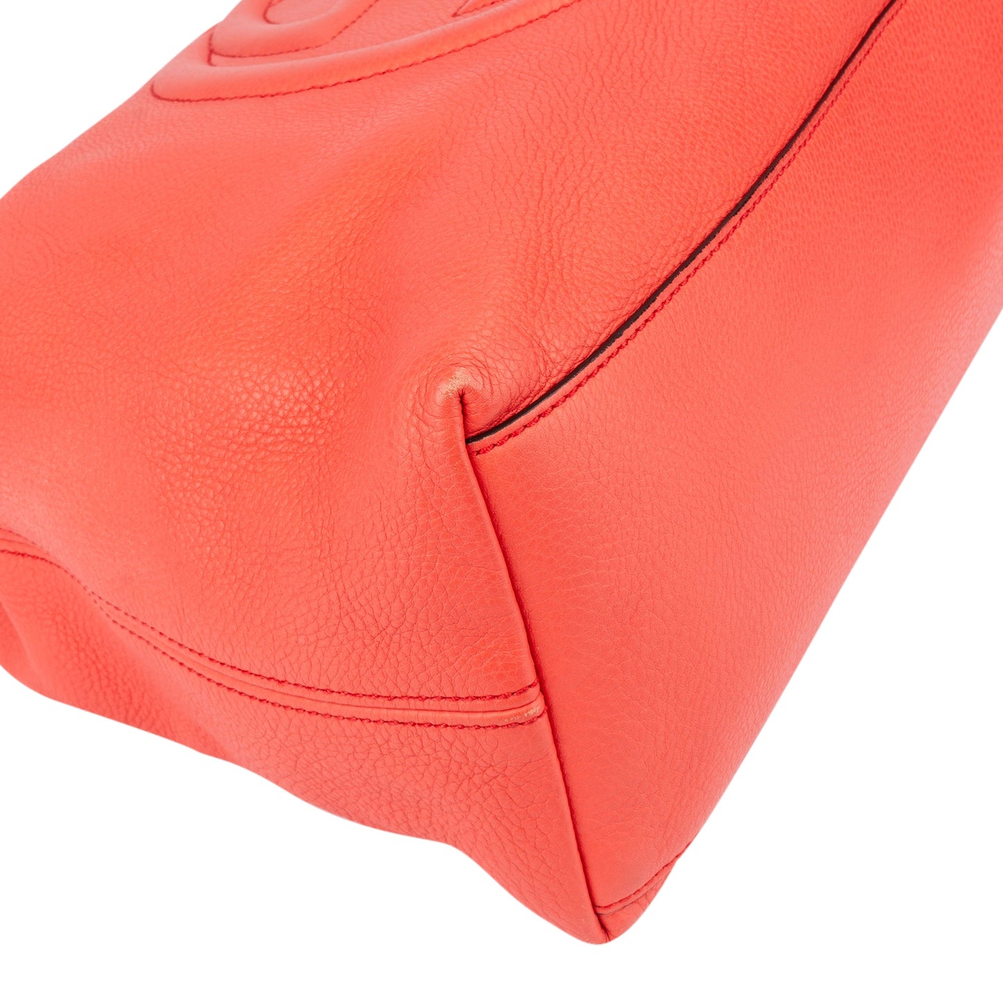 Gucci Coral Leather GG Soho Crossbody Bag