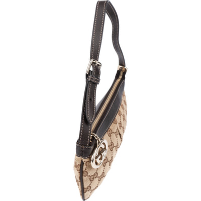 Gucci GG Monogram Mini Heart Handbag
