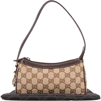 Gucci GG Monogram Charm Pochette Shoulder Bag