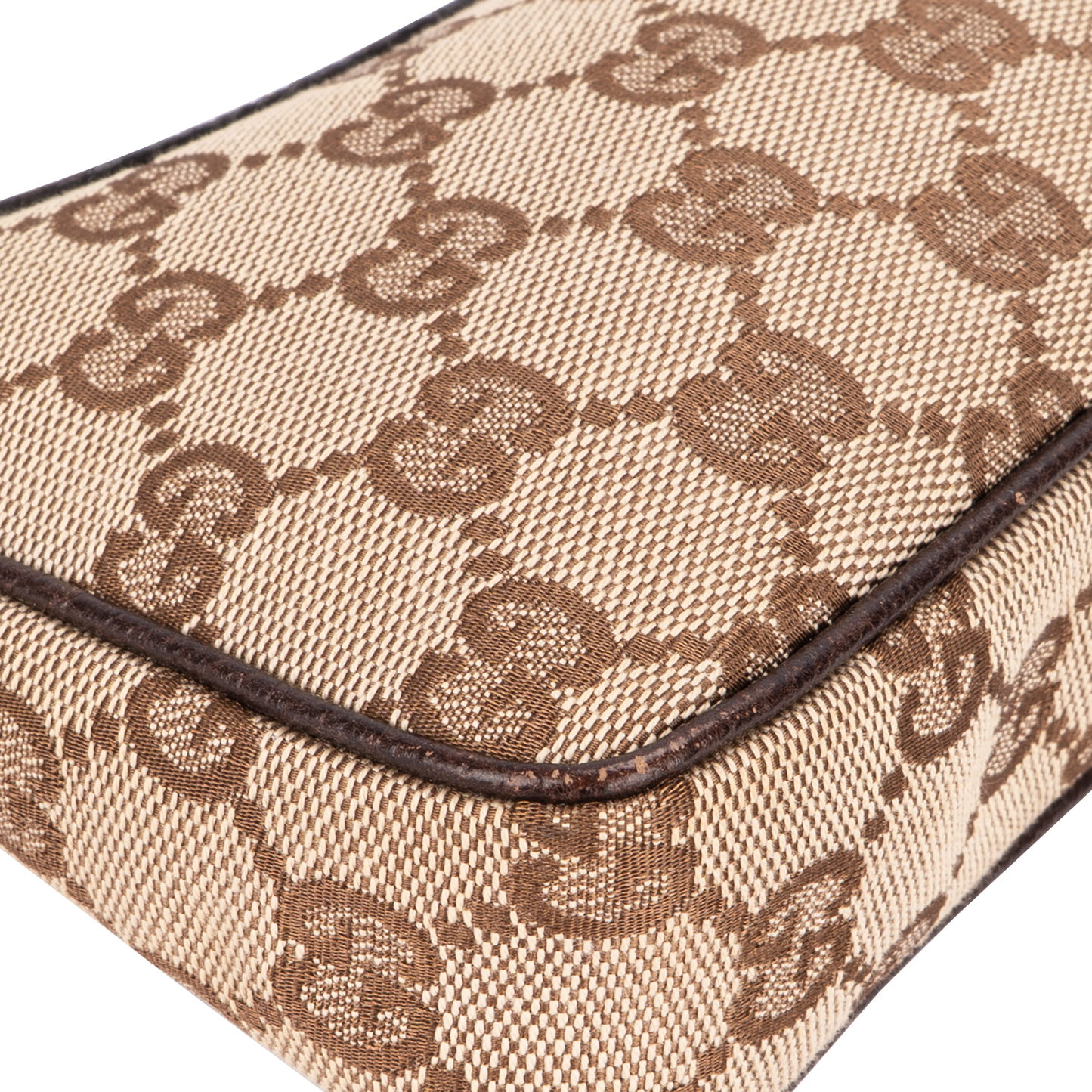 Gucci GG Monogram Charm Pochette Shoulder Bag