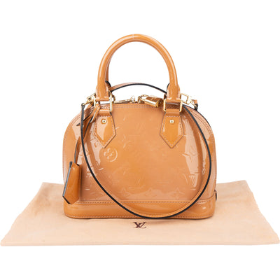 Louis Vuitton Vernis Monogram Alma BB Handbag
