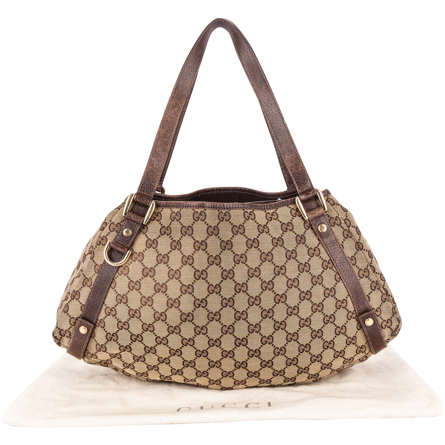 Gucci GG Monogram Abbey Shoulder Bag