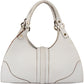 Gucci White Leather Jackie Handbag