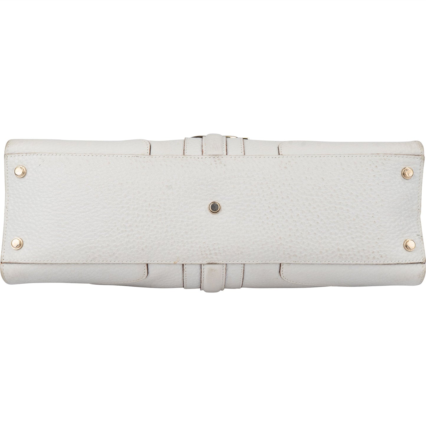 Gucci White Leather Jackie Handbag