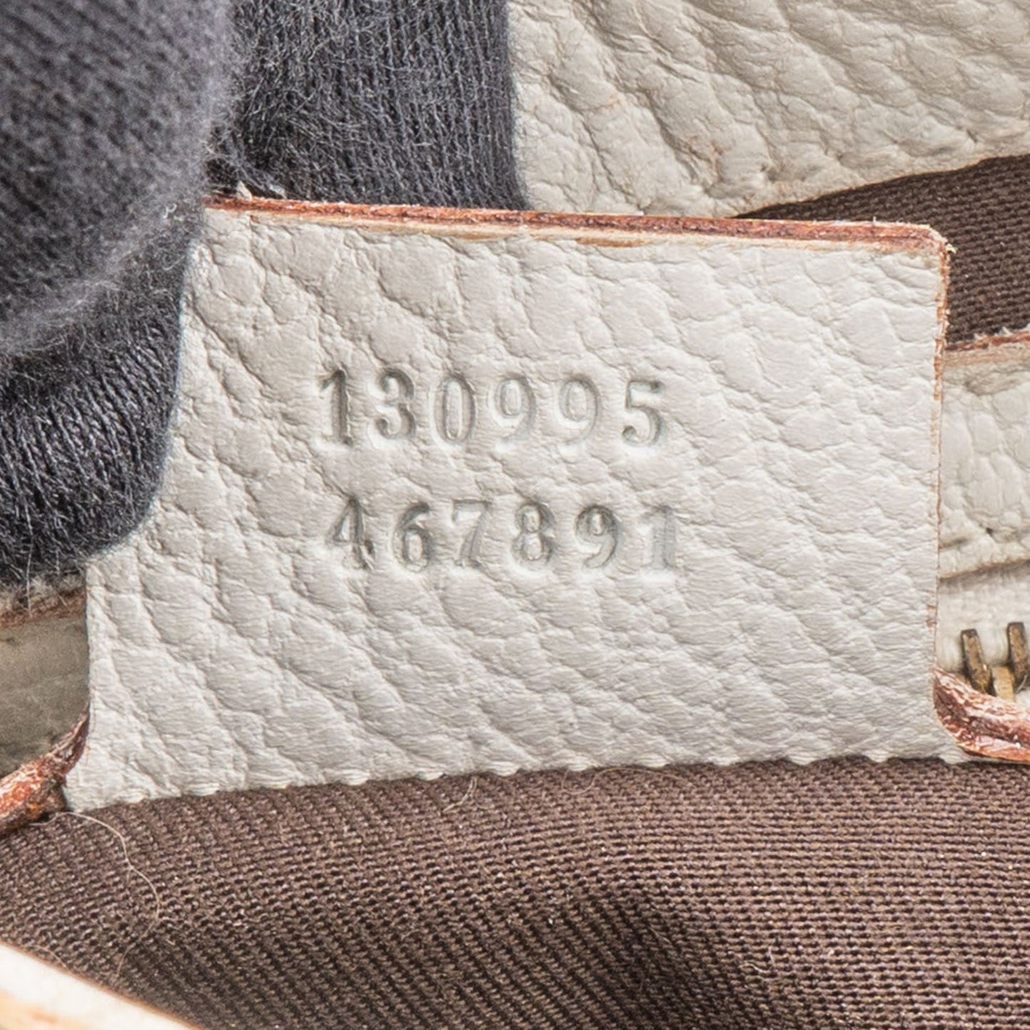 Gucci White Leather Jackie Handbag
