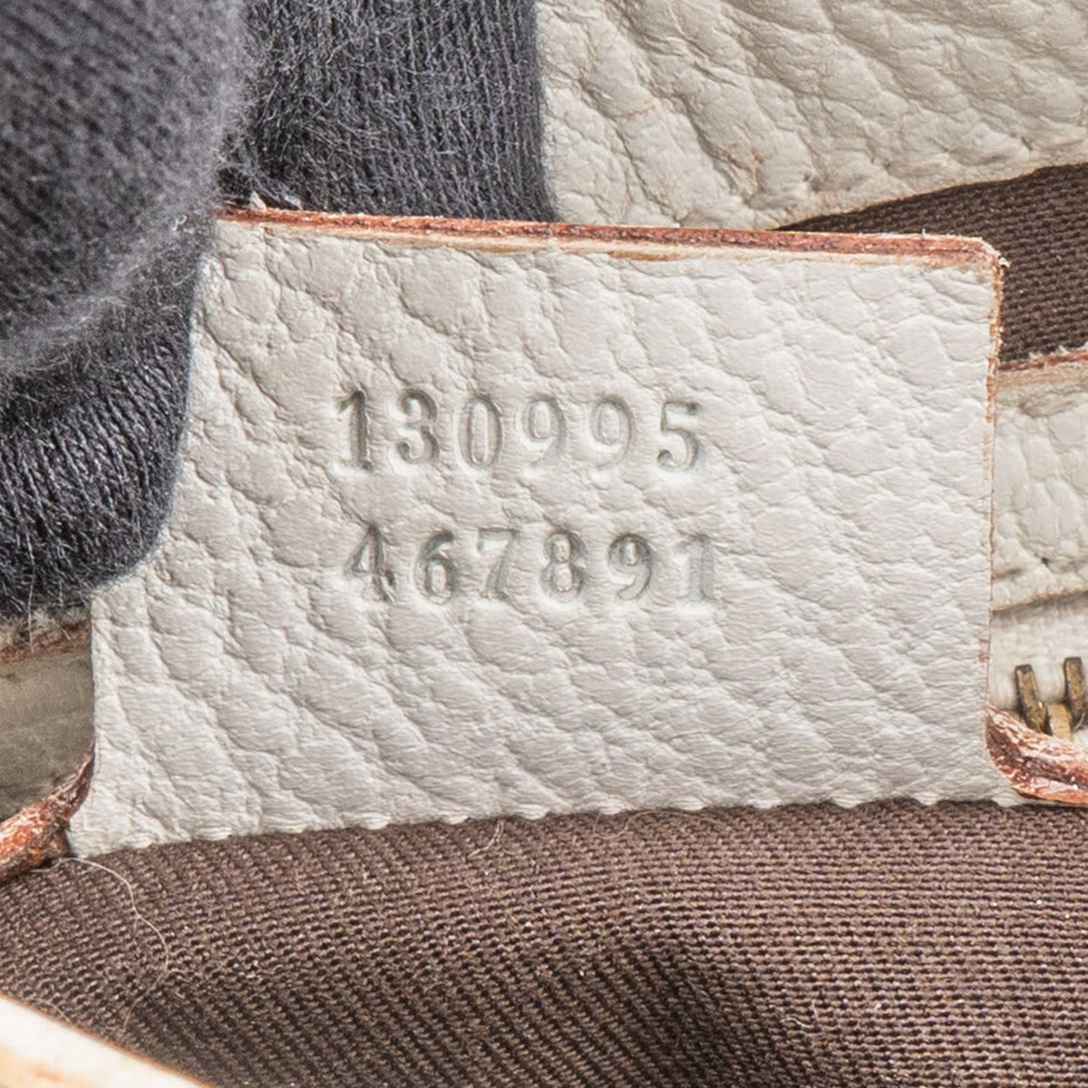 Gucci White Leather Jackie Handbag