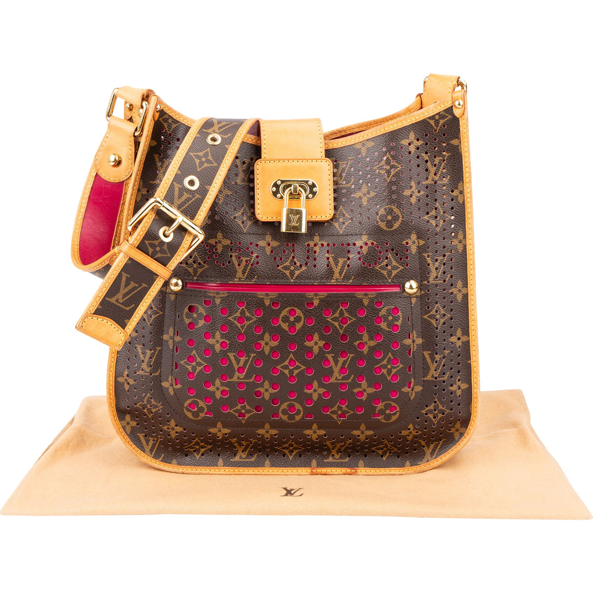 Louis Vuitton Limited Perforated Monogram Musette Crossbody Bag
