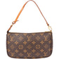 Louis Vuitton Canvas Monogram Pochette Accessoire Handbag