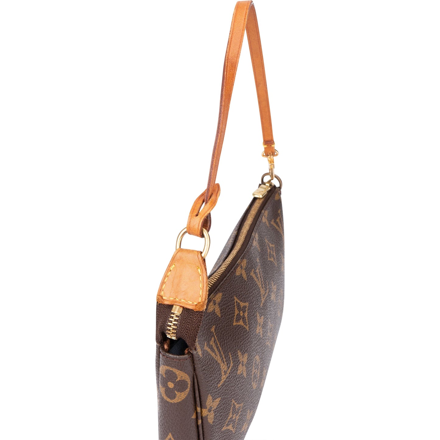 Louis Vuitton Canvas Monogram Pochette Accessoire Handbag