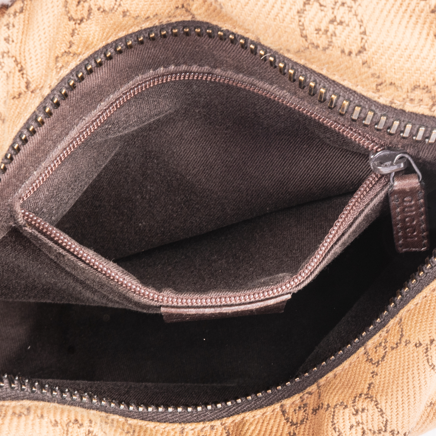 Gucci GG Monogram Hobo String Shoulder Bag