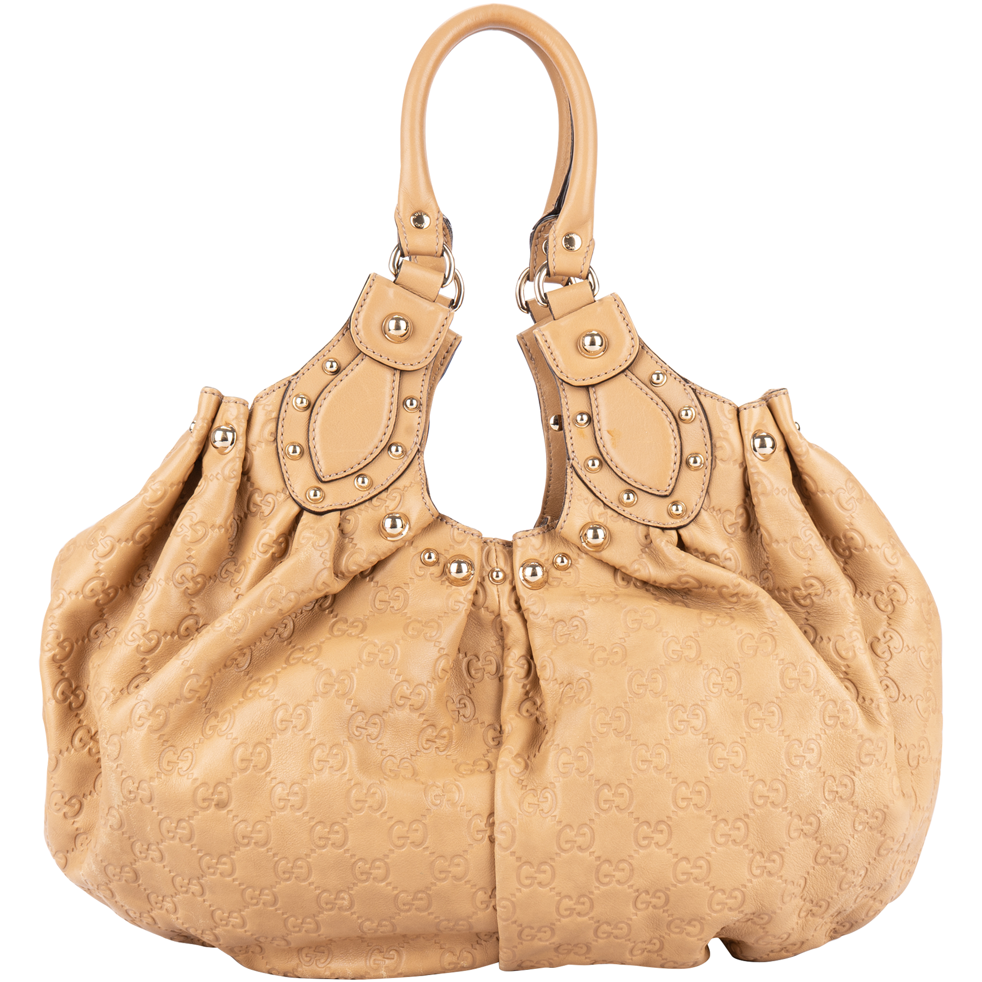 Gucci GG Monogram Leather Pelham Shoulder Bag