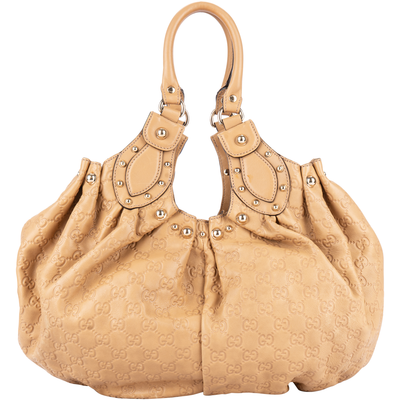 Gucci GG Monogram Leather Pelham Shoulder Bag