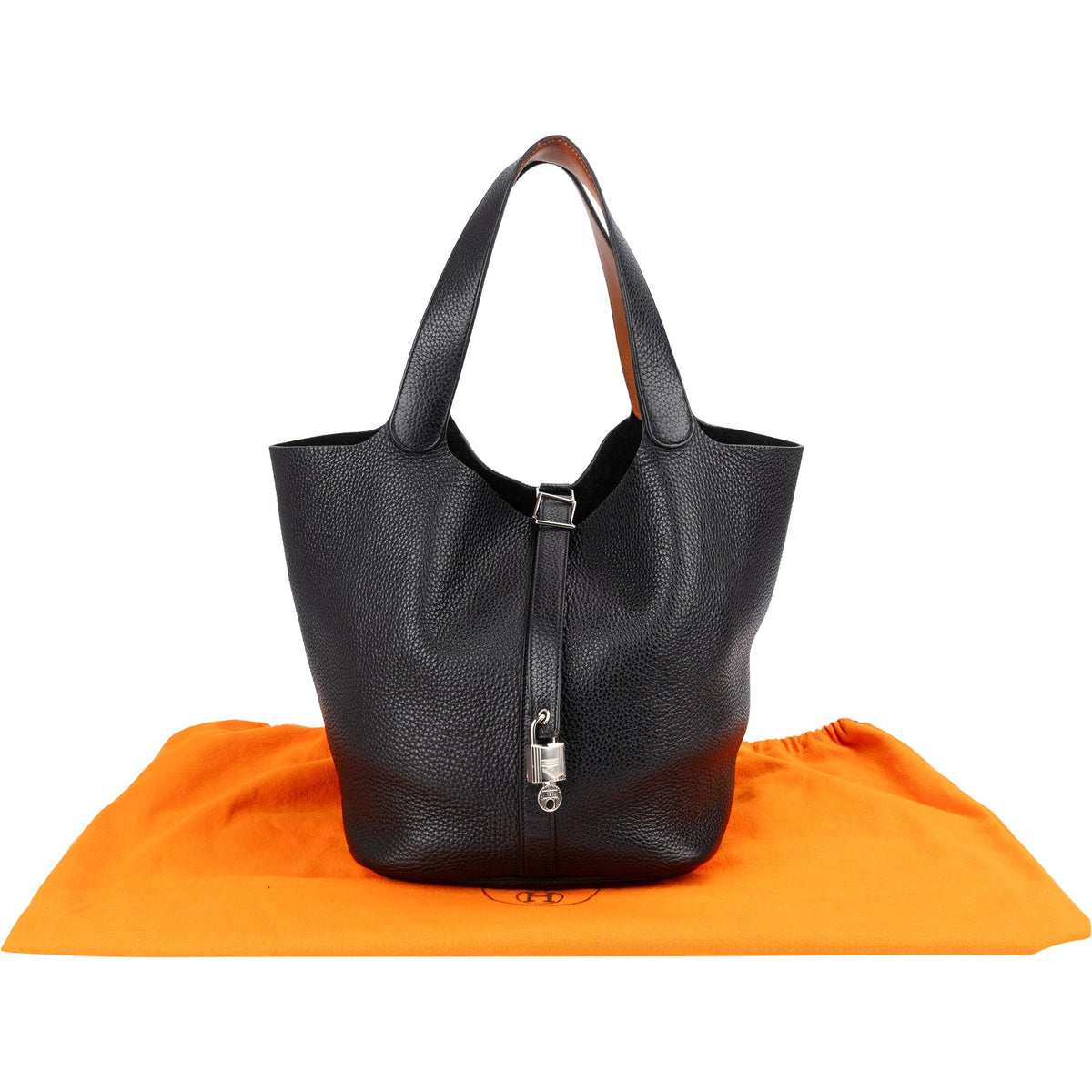 Hermès Grained Clemence Leather Picotin Lock 26 Handbag