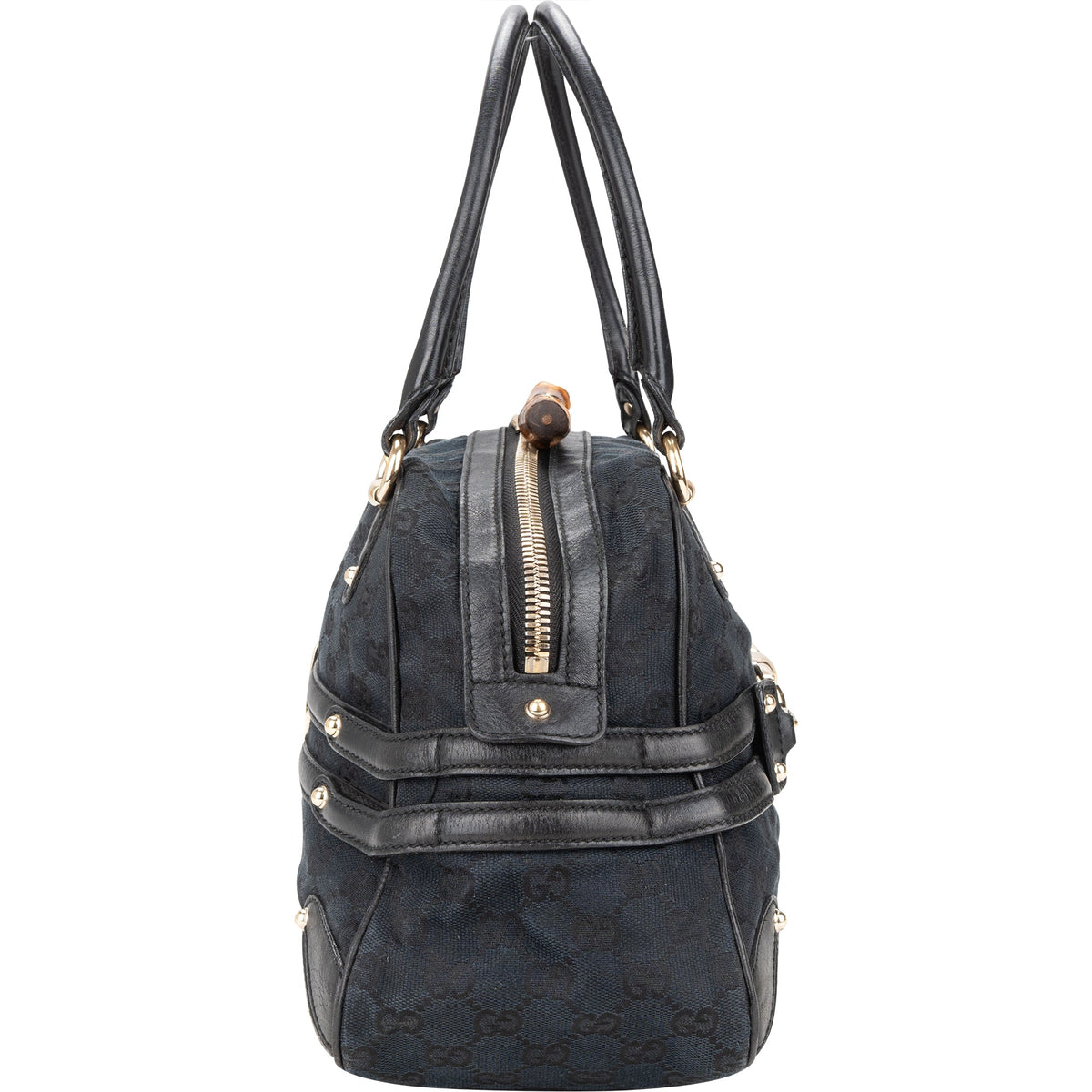 Gucci GG Monogram Horsebit Handbag