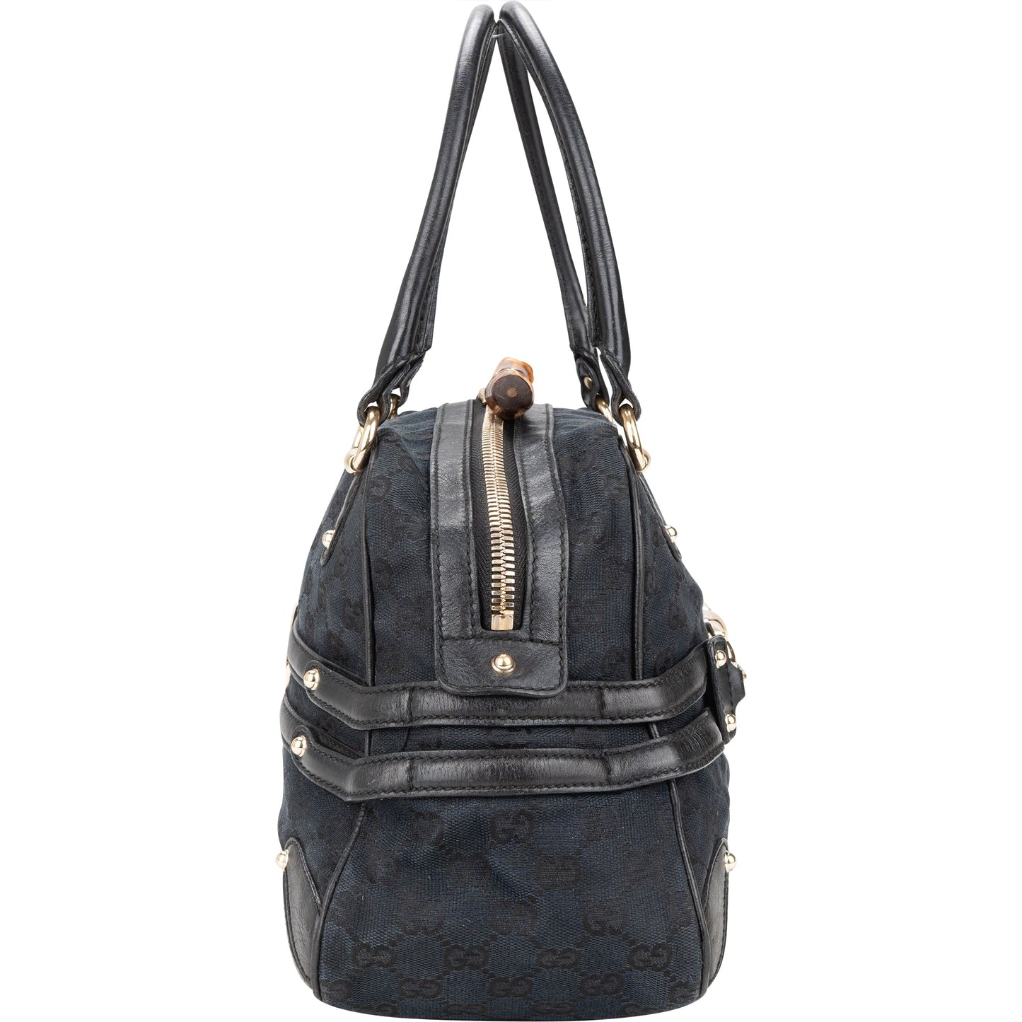 Gucci GG Monogram Horsebit Handbag