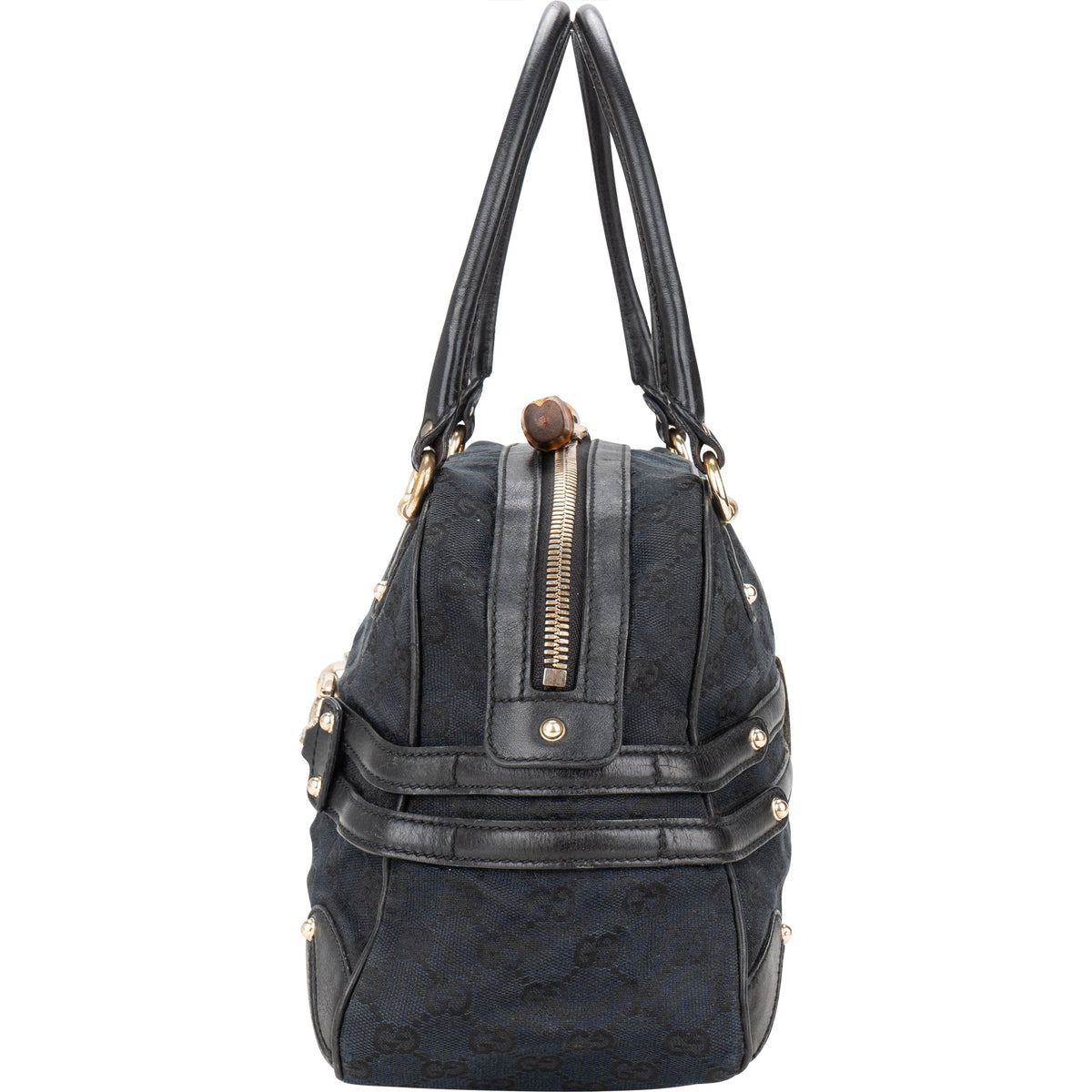 Gucci GG Monogram Horsebit Handbag