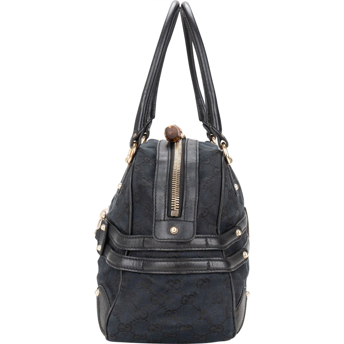 Gucci GG Monogram Horsebit Handbag