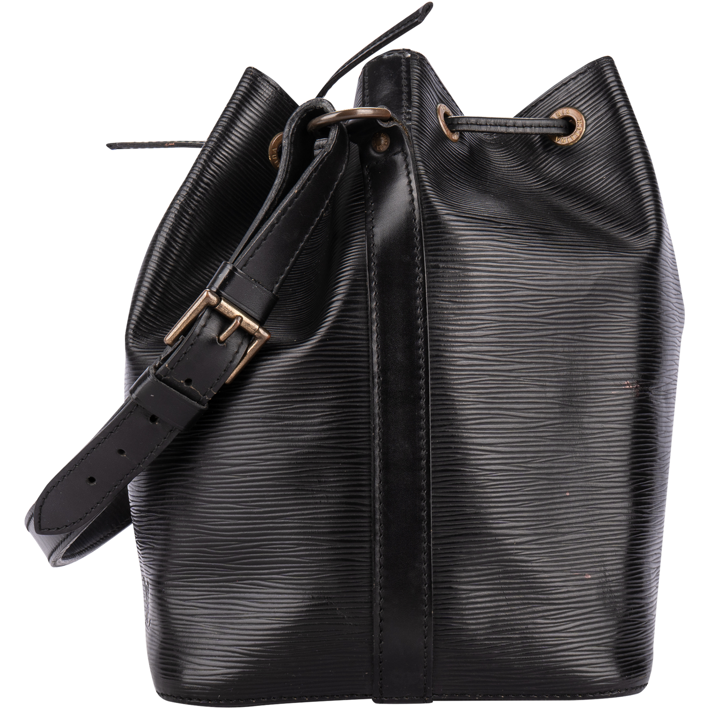 Louis Vuitton Noir Epi Leather Sac Noe Petit
