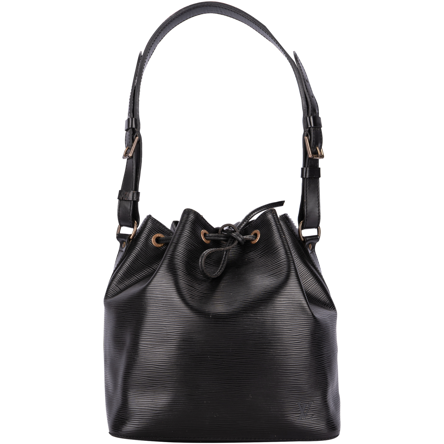Louis Vuitton Noir Epi Leather Sac Noe Petit