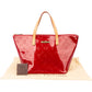 Louis Vuitton Rouge Vernis Monogram Bellevue PM Handbag