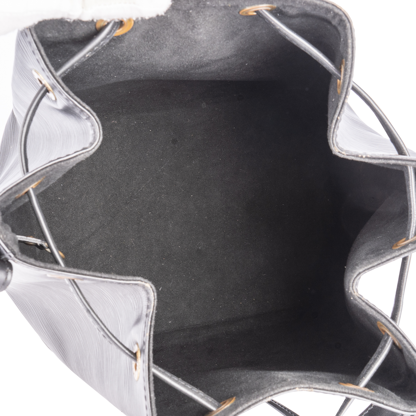 Louis Vuitton Noir Epi Leather Sac Noe Petit