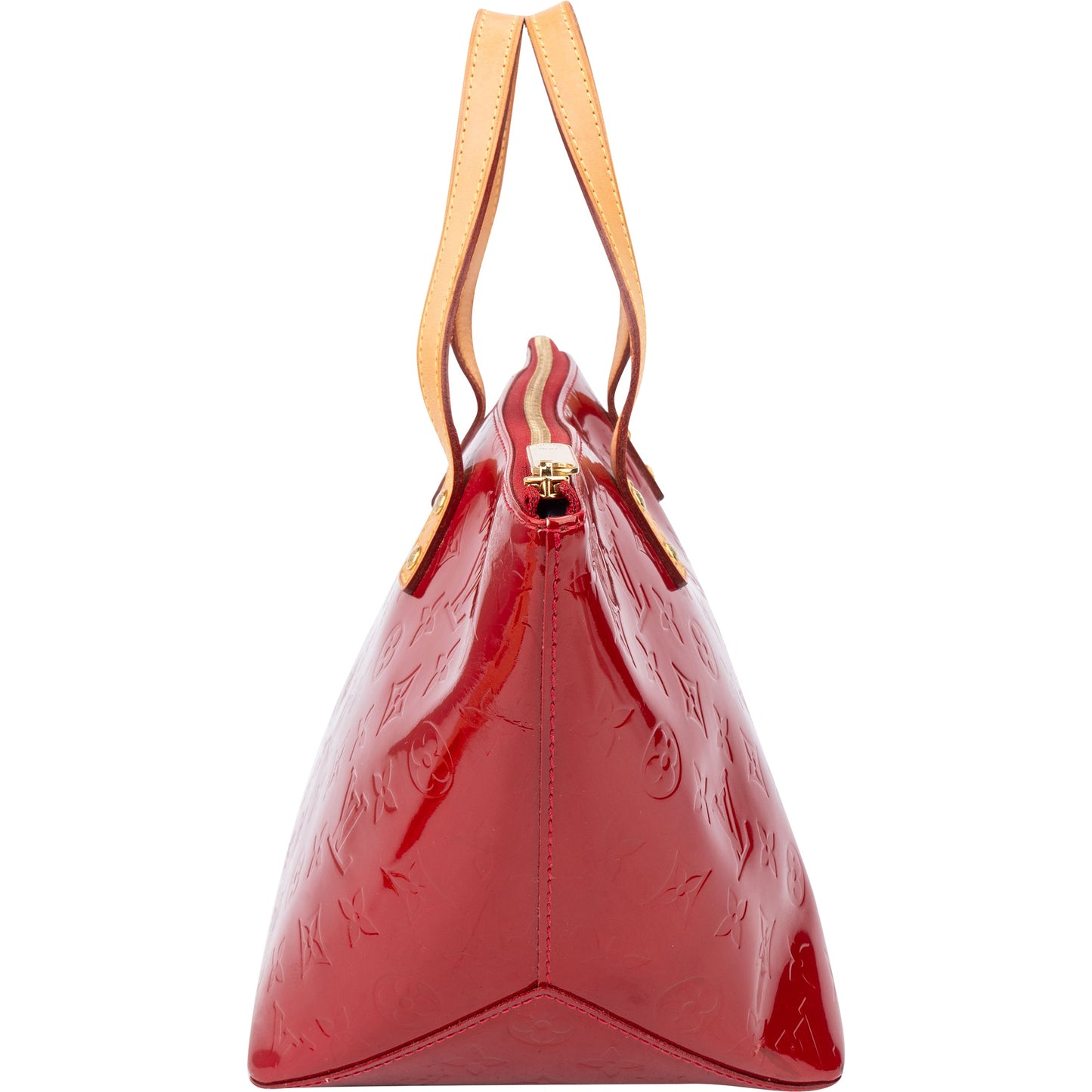 Louis Vuitton Rouge Vernis Monogram Bellevue PM Handbag