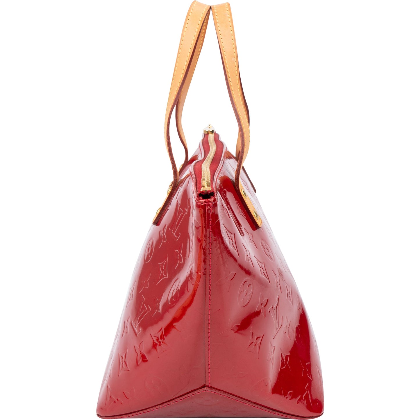 Louis Vuitton Rouge Vernis Monogram Bellevue PM Handbag
