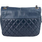 Chanel Quilted Lambskin Single Flap Crossbody Bag