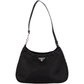 Prada Tessuto Nylon Cleo Shoulder Bag