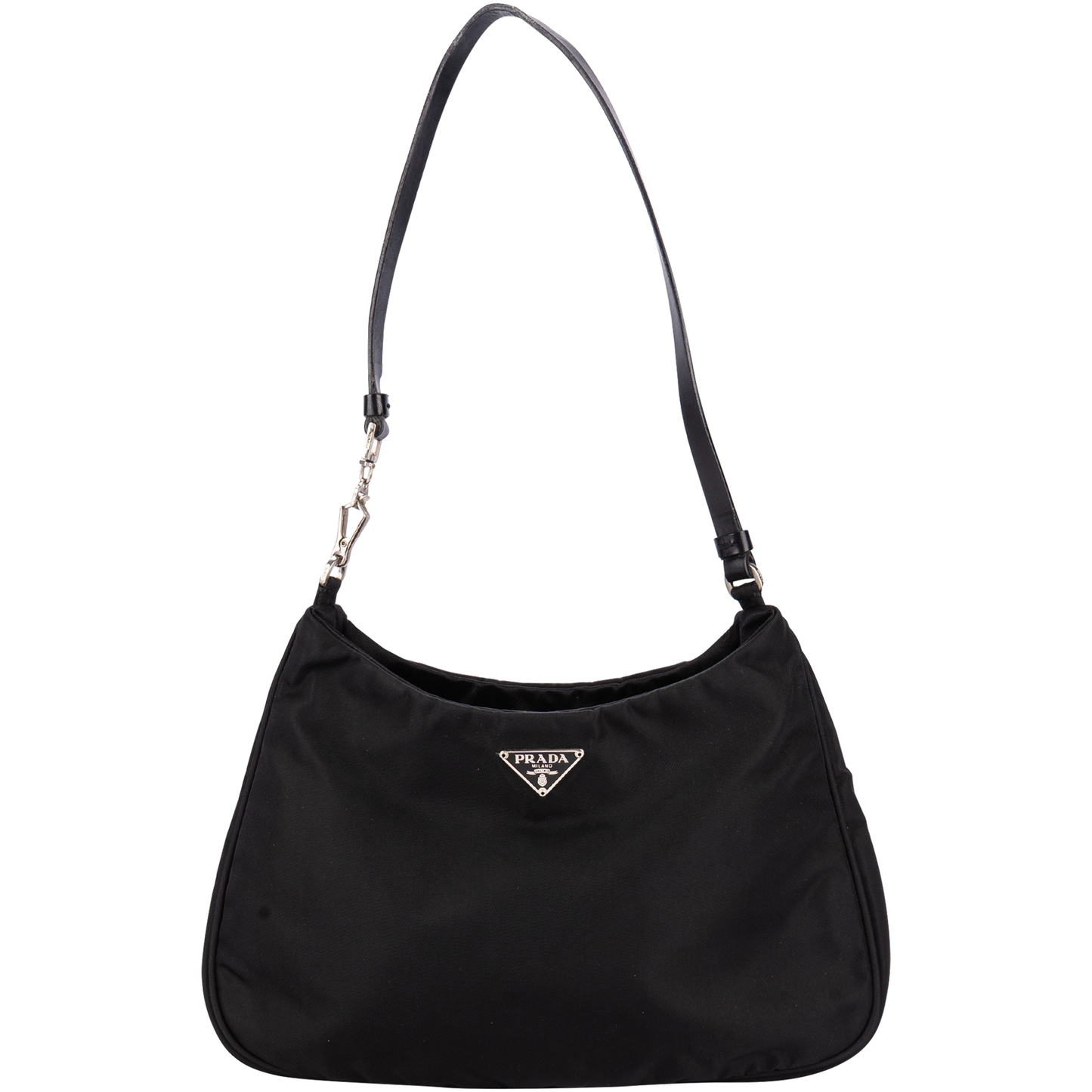 Prada Tessuto Nylon Cleo Shoulder Bag
