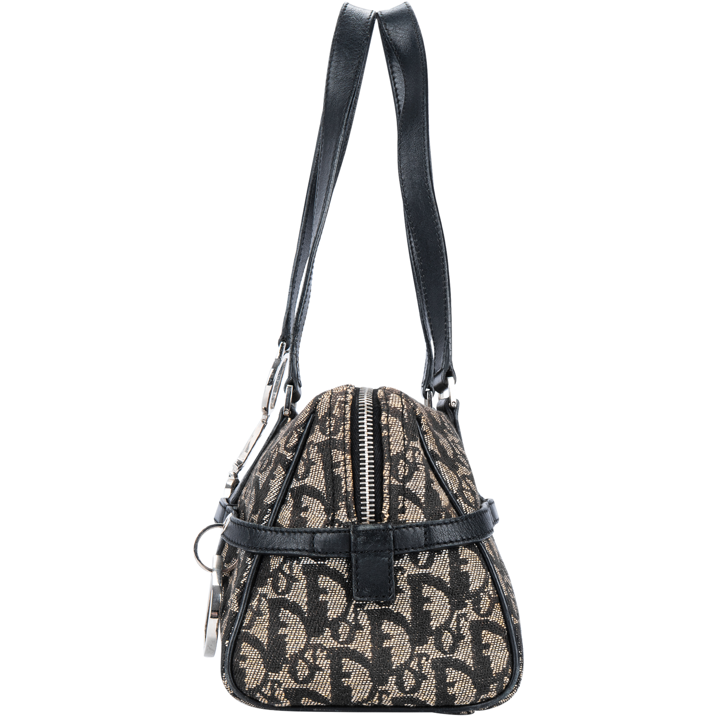 Christian Dior Charms Boston Monogram Shoulder Bag