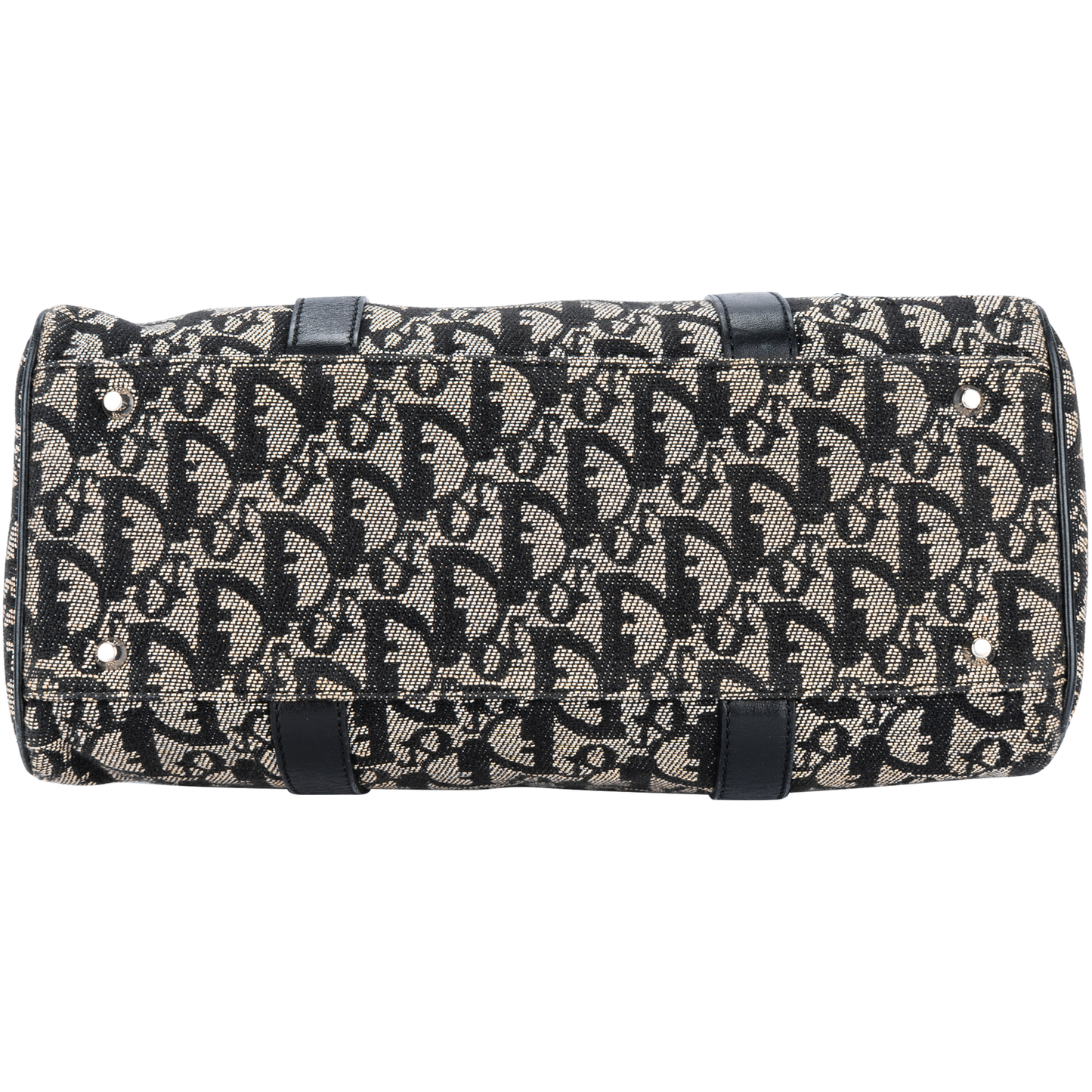 Christian Dior Charms Boston Monogram Shoulder Bag