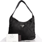 Prada Nylon Triangle Re-Edition Hand Bag