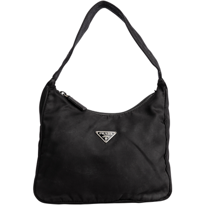 Prada Nylon Triangle Re-Edition Hand Bag