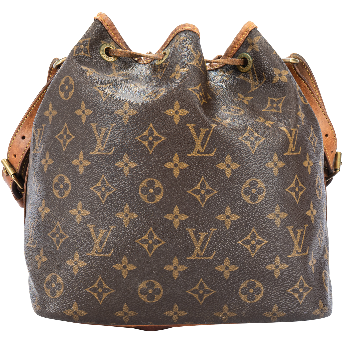 Louis Vuitton Canvas Monogram Sac Noe Petit Shoulder Bag