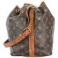 Louis Vuitton Canvas Monogram Sac Noe Petit Shoulder Bag