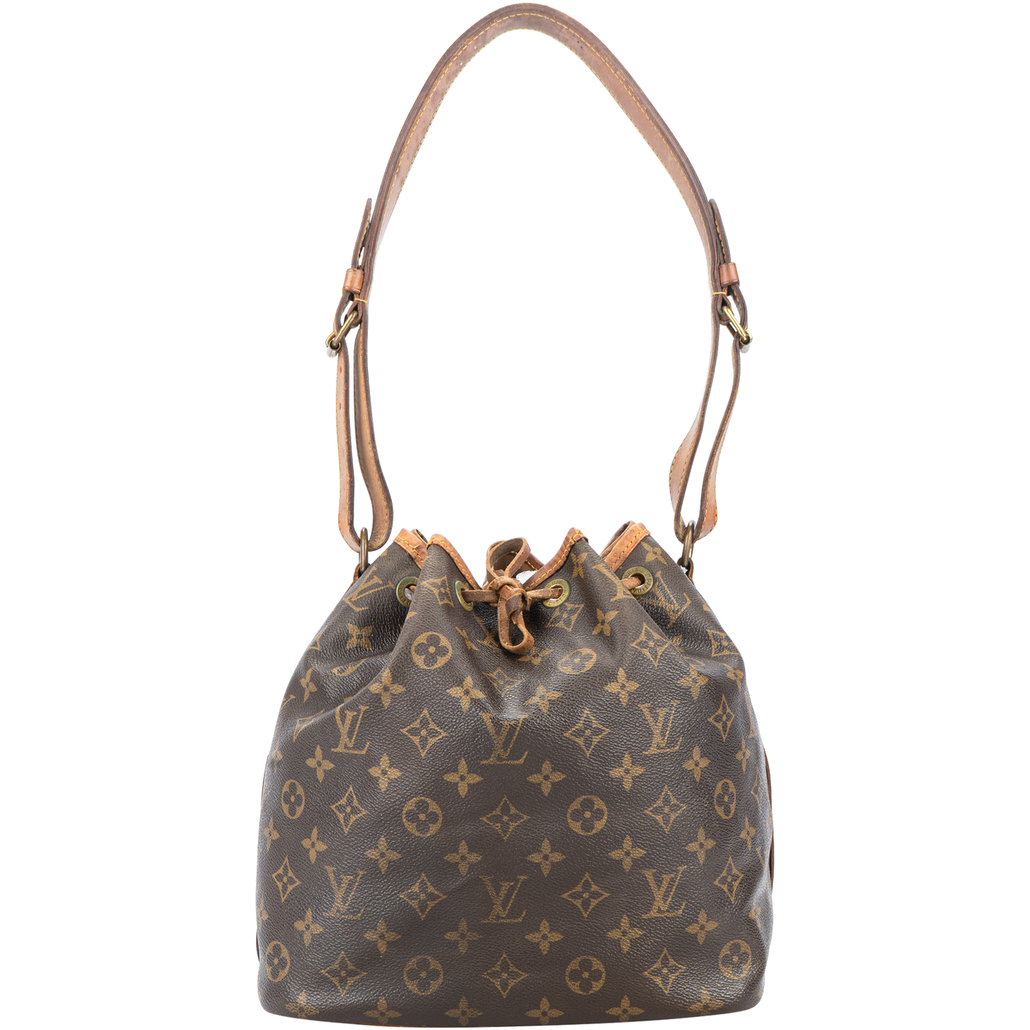 Louis Vuitton Canvas Monogram Sac Noe Petit Shoulder Bag