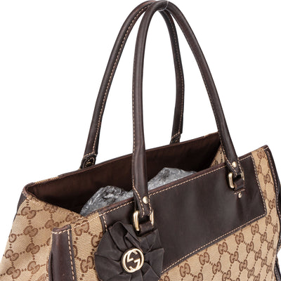 Gucci GG Monogram Flower Handbag