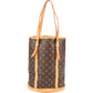 Louis Vuitton Canvas Monogram Bucket Bag GM Shoulder Bag