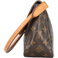 Louis Vuitton Canvas Monogram Looping PM Shoulder Bag