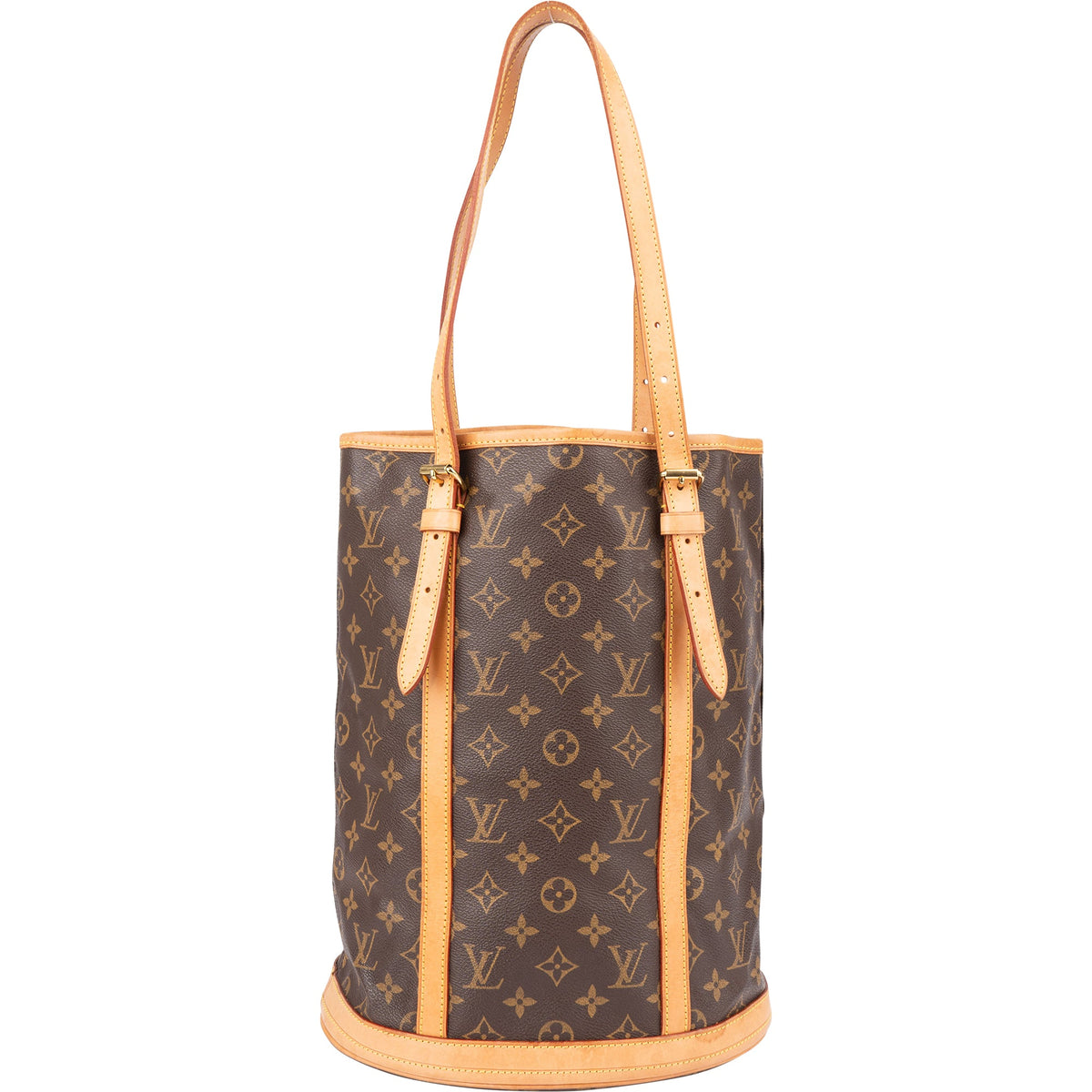 Louis Vuitton Canvas Monogram Bucket Bag GM Shoulder Bag