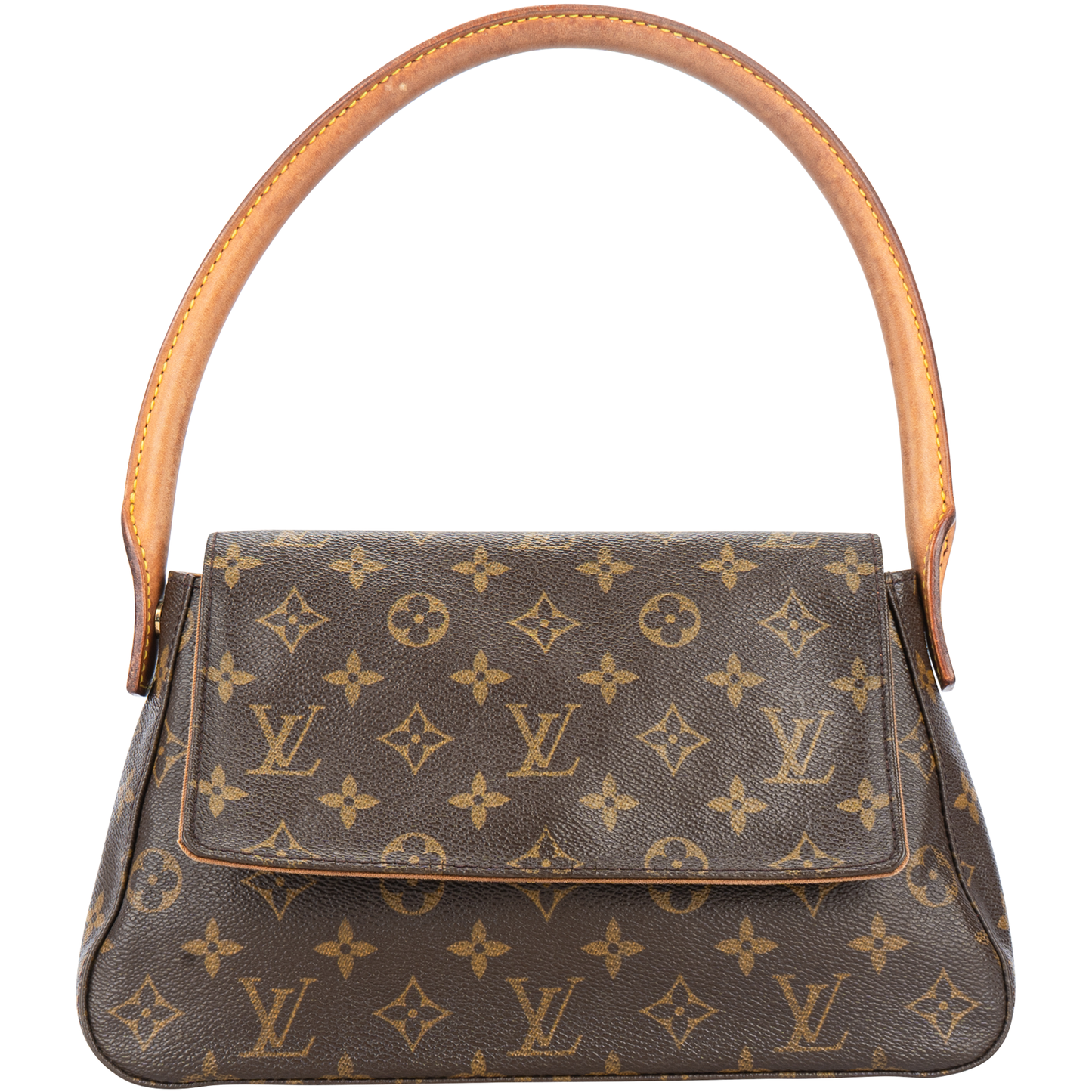 Louis Vuitton Canvas Monogram Looping PM Shoulder Bag