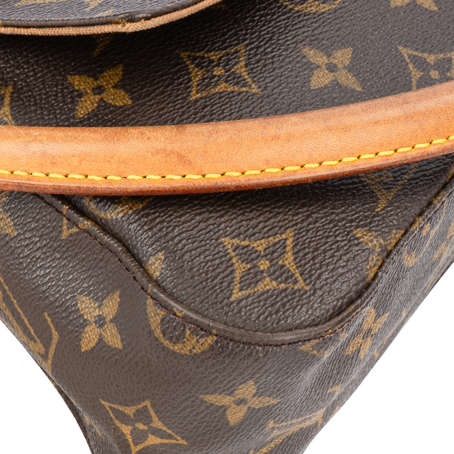 Louis Vuitton Canvas Monogram Looping PM Shoulder Bag