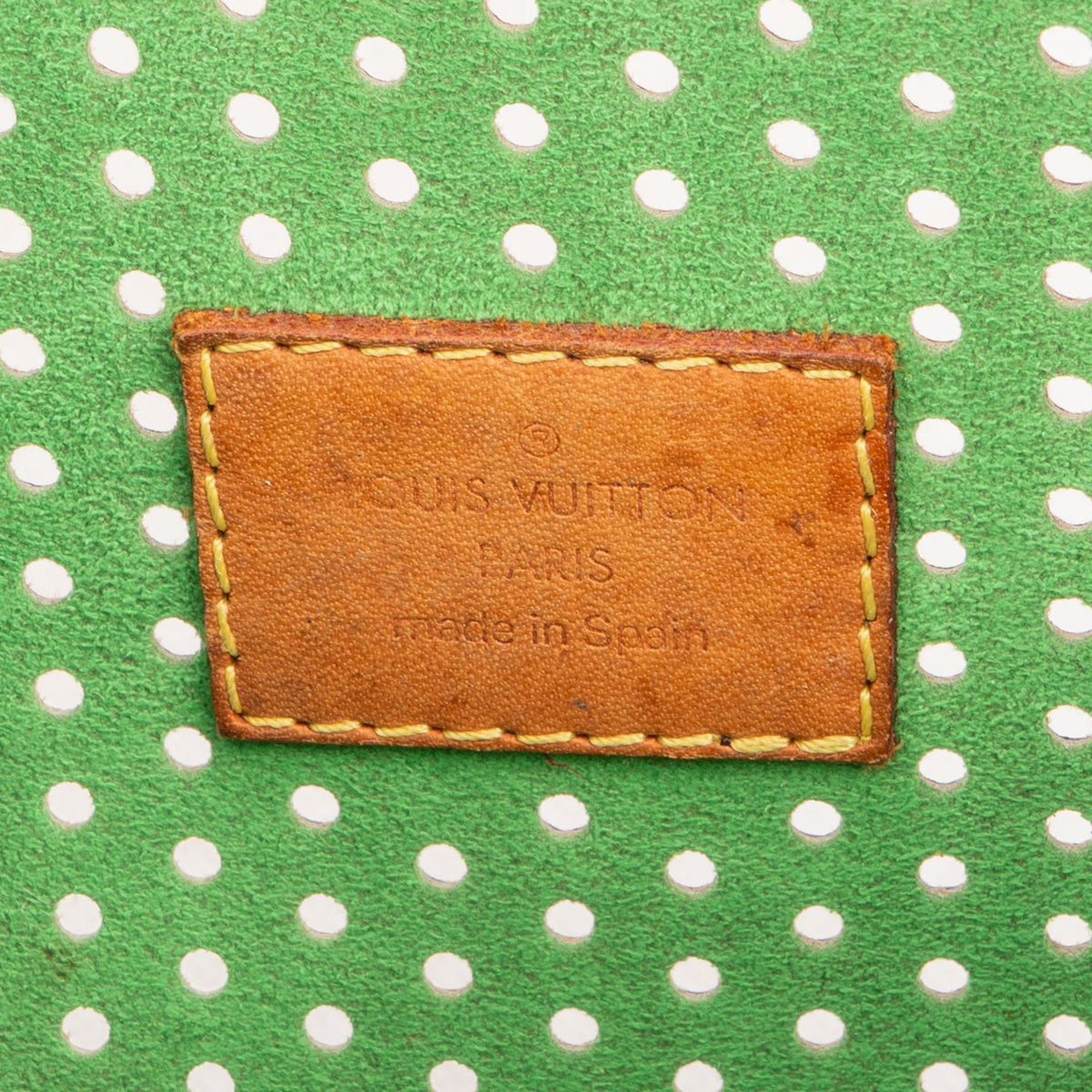 Louis Vuitton Pochette Accessoires aus perforiertem Monogram Canvas (limitiert) – Ansicht 10